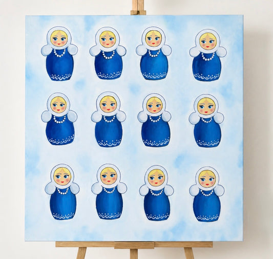 Matroyska in Blue