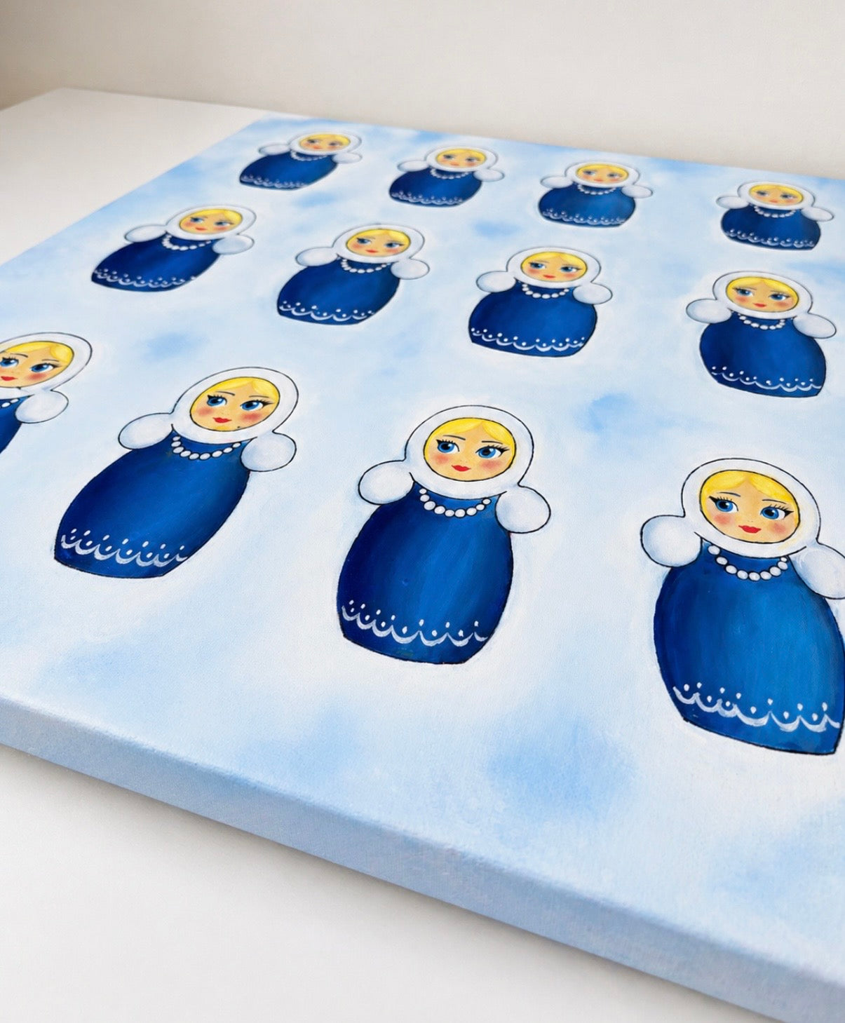 Matroyska in Blue