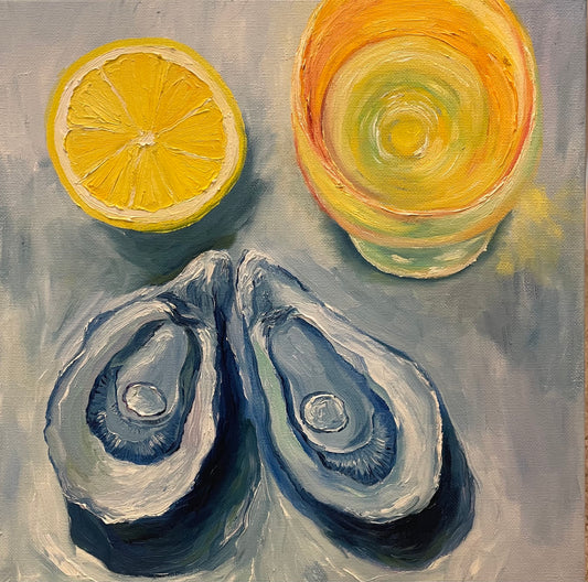 Oyster with Lemon